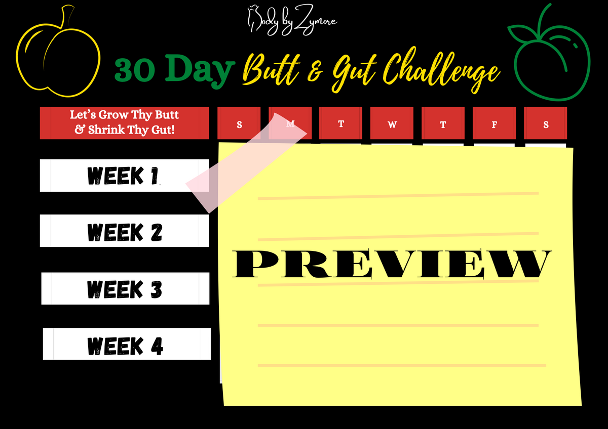 30 day glute challenge